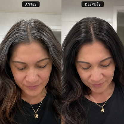 Champú Cubre Canas 4 en 1 | Cubre, Nutre, Repara y Suaviza el Cabello