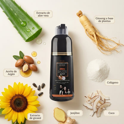 Premium Shampoo Cubre Canas 5 Tonos + Par de Guantes - Edicion Limitada
